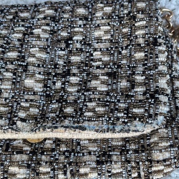 Zara Tweed Chain Shoulder Bag - Picture 6 of 7